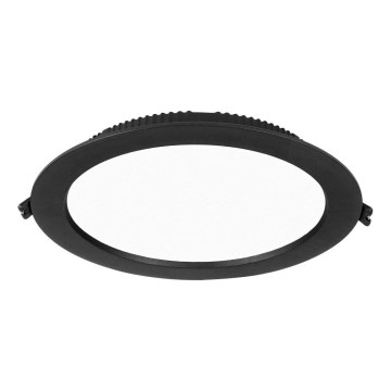 Immax NEO 07294L - Plafonnier encastré LED dimmable DOWN LED/36W/230V Wi-Fi Tuya Ø 23 cm noir