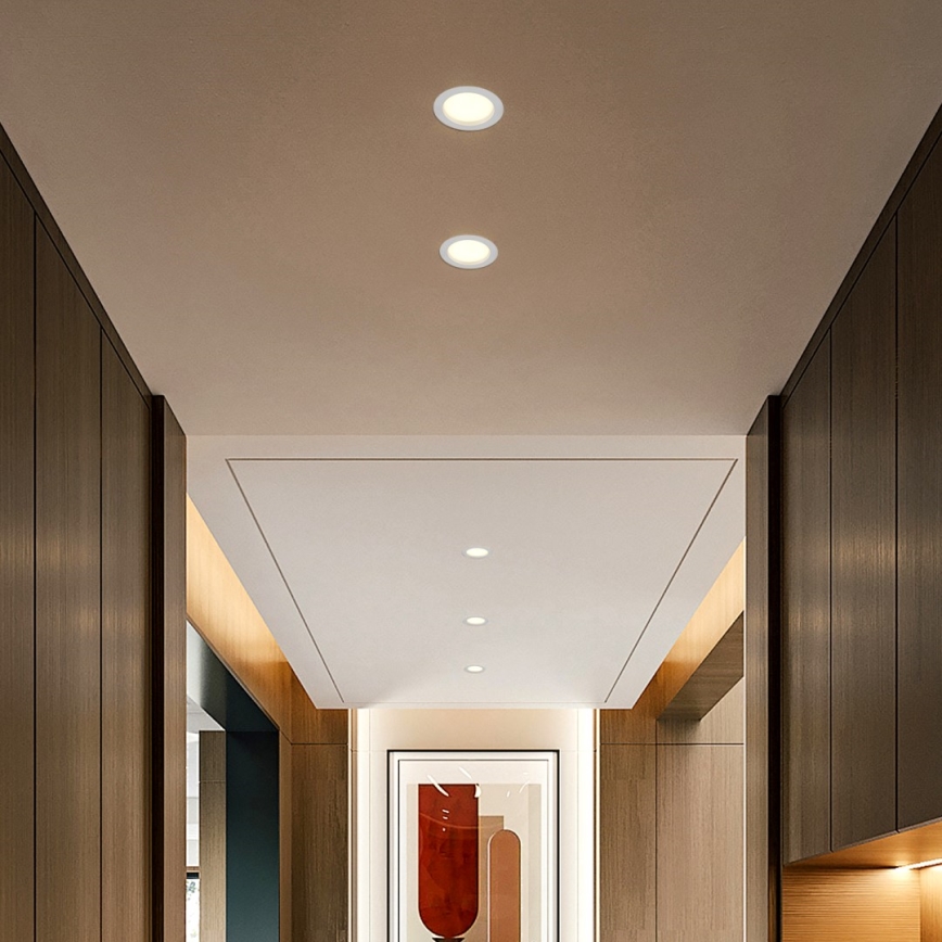 Immax NEO 07294L - Spot LED encastrable dimmable DOWN LED/12W/230V Wi-Fi Tuya Ø 12 cm blanc