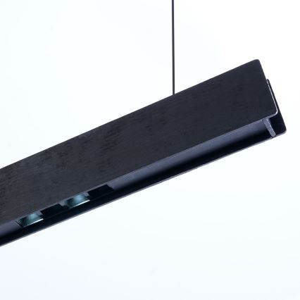 Immax NEO 07308L - Suspension LED dimmable sur câble MADEIRA LED/44W/230V Wi-Fi Tuya 202 cm noir + télécommande
