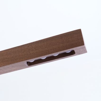 Immax NEO 07309L - Suspension LED dimmable sur câble avec capteur MADEIRA LED/37W/230V 157 cm finition noyer