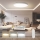 Immax NEO 07316L - Plafonnier LED dimmable SEMPLICI LED/128W/230V diam. 100 cm Wi-Fi Tuya blanc + télécommande