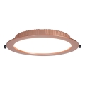 Immax NEO 07331L - Luminaire encastré dimmable DOWN LED/36W/230V, Wi‑Fi Tuya, Ø 23 cm, or rose