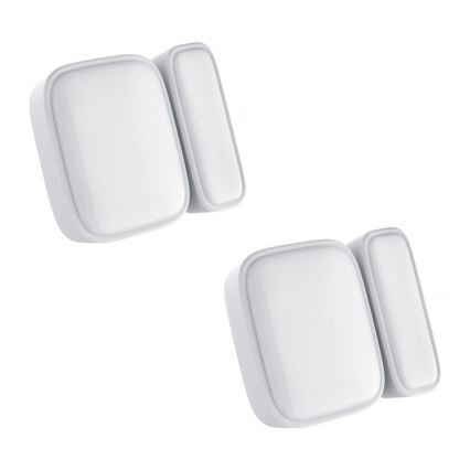 Immax NEO 07511L - SET 2x Magnetische raam- en deursensor SMART 1xCR2032  Zigbee Tuya