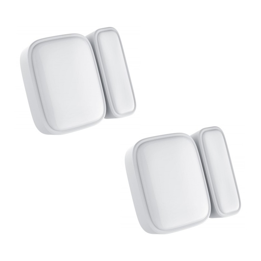 Immax NEO 07511L - SET 2x Magnetische raam- en deursensor SMART 1xCR2032  Zigbee Tuya