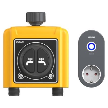 Immax NEO 07515L- Doule système d'irrigation + détecteur d'humidité et de température du sol NEO LITE Wi-Fi IP54