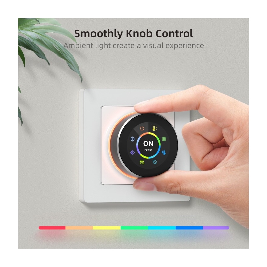 Immax NEO 07534L - Thermostat pour chauffage au sol SMART 230V/3A Wi-Fi Tuya
