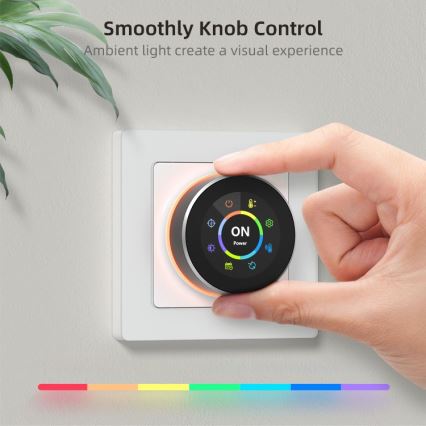 Immax NEO 07535L - Thermostaat voor elektrische vloerverwarming SMART 230V/16A Wi-Fi Tuya