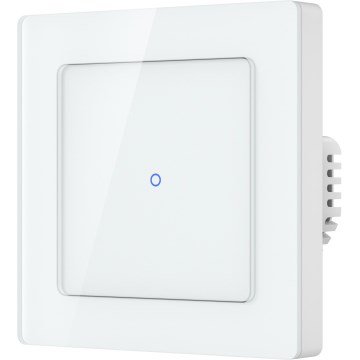 Immax NEO 07549L - Interrupteur intelligent 1 bouton 230 V compatible Tuya