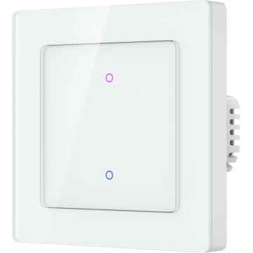 Immax NEO 07550L - Interrupteur intelligent 2 boutons 230 V Tuya