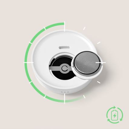 Immax NEO 07557L - Capteur intelligent de température et d'humidité 1xCR2430 Tuya