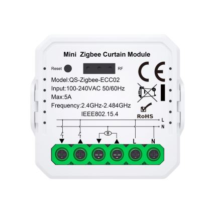 Immax Neo 07580L - Slimme controller voor het bedienen van jaloezieën en rolluiken Tuya