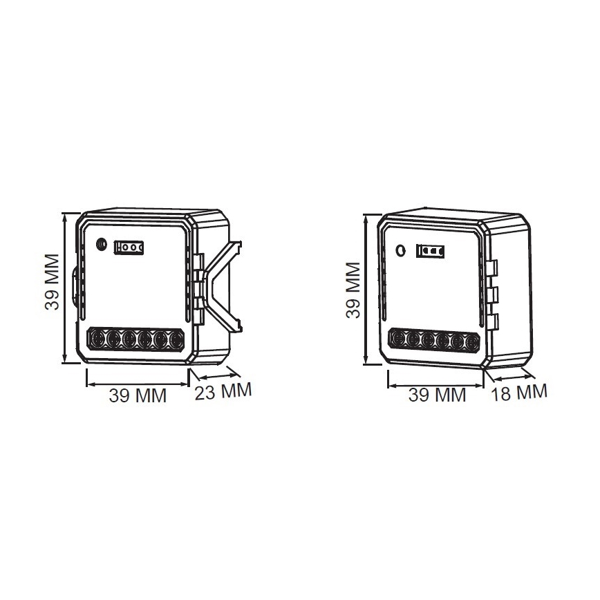 Immax Neo 07580L - Slimme controller voor het bedienen van jaloezieën en rolluiken Tuya