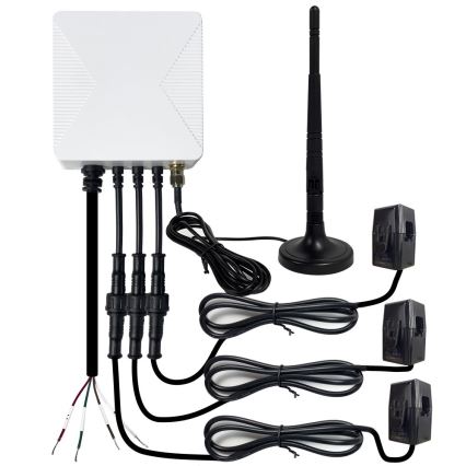 Immax NEO 07581L -Compteur triphasé connecté de consommation d'électricité Wi-Fi Tuya
