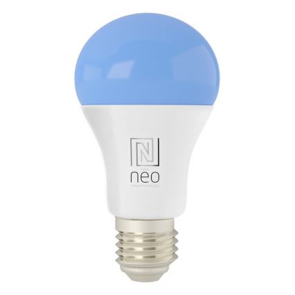 Immax NEO 07712CDO - LOT x3 Ampoule à intensité variable LED RGB+CCT E27/9W/230V Wi-Fi Tuya + télécommande