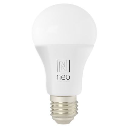 Immax NEO 07712CDO - LOT x3 Ampoule à intensité variable LED RGB+CCT E27/9W/230V Wi-Fi Tuya + télécommande