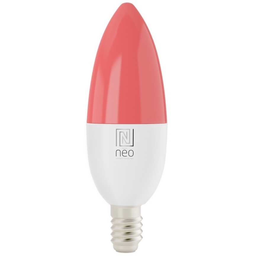 Immax NEO 07716CDO - SET 3x LED RGB+CCT Dimbare lamp E14/6W/230V Wi-Fi Tuya + afstandsbediening
