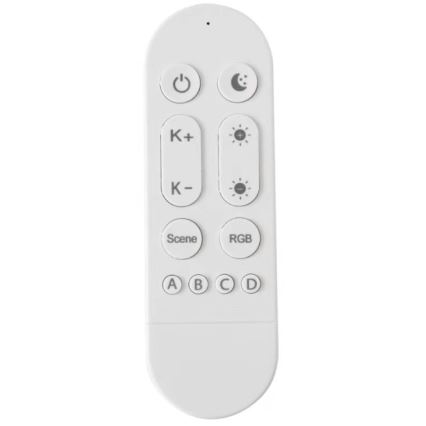 Immax NEO 07724CDO - Lot de 3 ampoules LED RGB+CCT dimmables GU10/4,8W/230V 2700-6500K Wi-Fi Tuya + télécommande