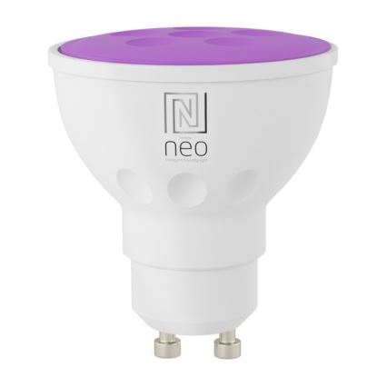 Immax NEO 07724CDO - SET van 3 dimbare LED RGB+CCT-lampen GU10/4,8W/230V 2700-6500K Wi-Fi Tuya + afstandsbediening