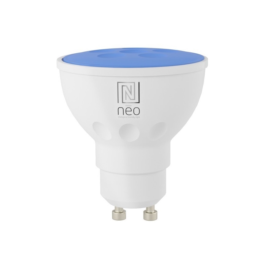 Immax NEO 07724L - LED RGB+CCT Ampoule à intensité variable GU10/4,8W/230V 2700K Wi-Fi Tuya