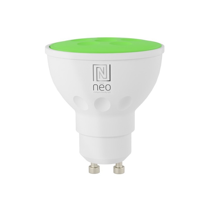 Immax NEO 07724L - LED RGB+CCT Dimbare lamp GU10/4,8W/230V 2700K Wi-Fi Tuya