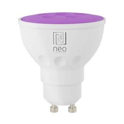Immax NEO 07724L - LED RGB+CCT Dimbare lamp GU10/4,8W/230V 2700K Wi-Fi Tuya