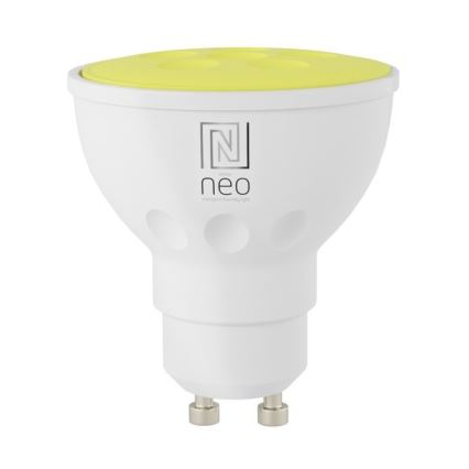 Immax NEO 07724L - LED RGB+CCT Dimbare lamp GU10/4,8W/230V 2700K Wi-Fi Tuya