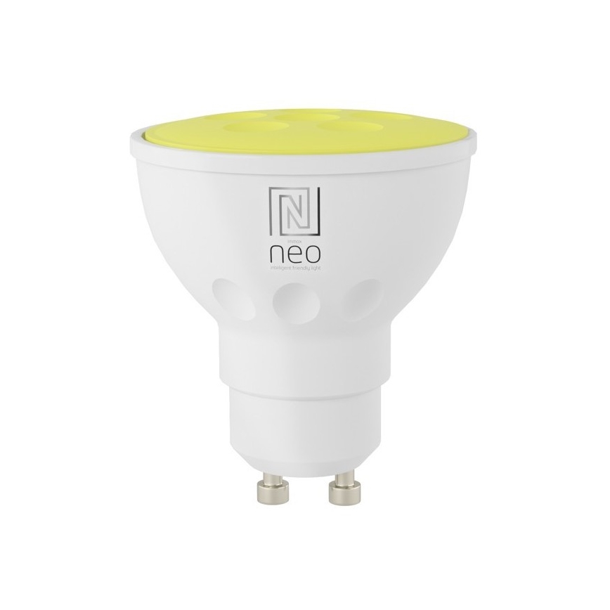 Immax NEO 07724L - LED RGB+CCT Dimbare lamp GU10/4,8W/230V 2700K Wi-Fi Tuya