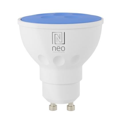Immax NEO 07724L - LED RGB+CCT Dimbare lamp GU10/4,8W/230V 2700K Wi-Fi Tuya