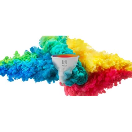 Immax NEO 07724L - LED RGB+CCT Dimbare lamp GU10/4,8W/230V 2700K Wi-Fi Tuya