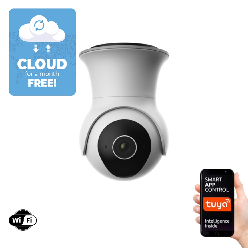 Immax NEO 07729L - Slimme buitencamera NEO LITE 1080p IP65 Wi-Fi Tuya