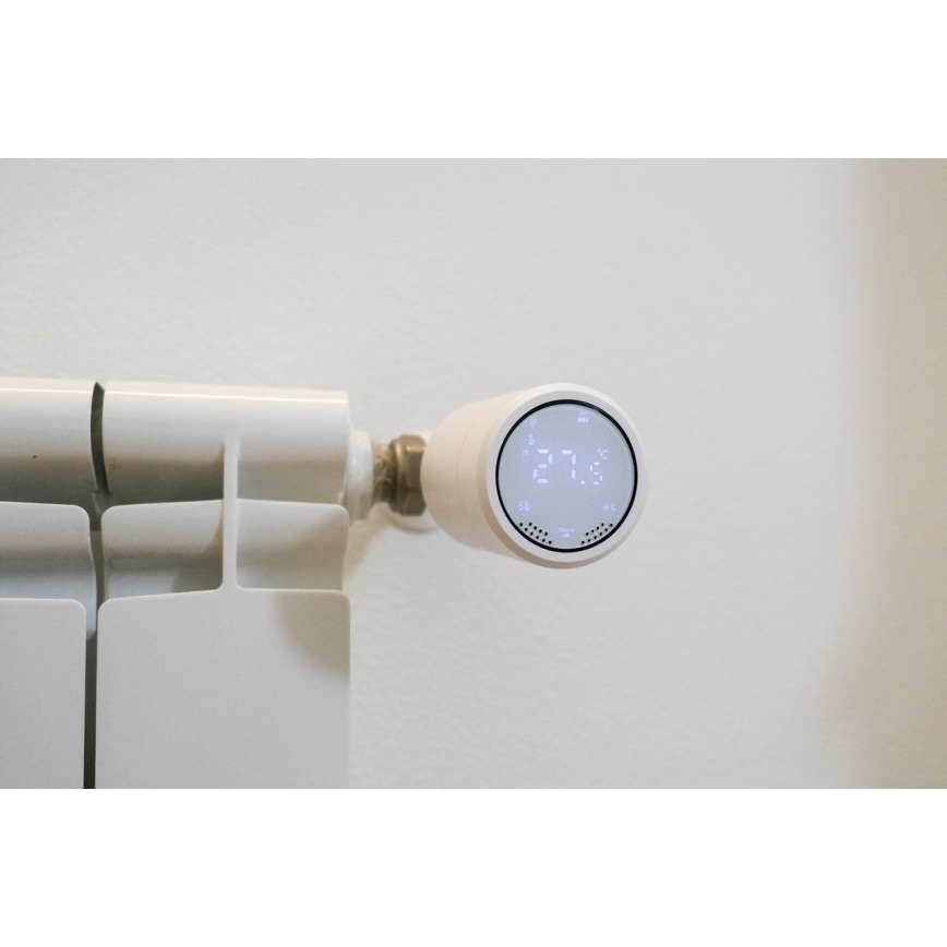 Immax NEO 07732A - SET 3x Thermostaat Kop 2xAA/3V Tuya