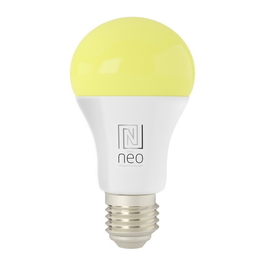 Immax NEO 07733L - LED RGB+CCT Ampoule à intensité variable NEO LITE E27/11W/230V 2700 - 6500K Wi-Fi Tuya
