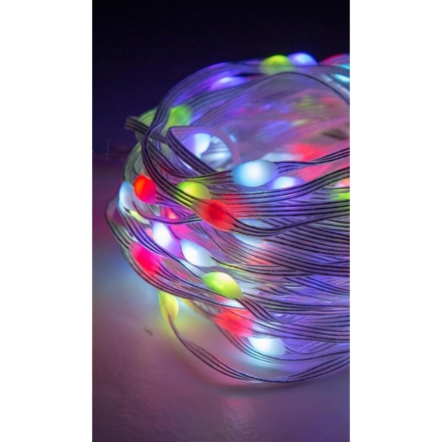 Immax NEO 07736L - Ruban extérieur LED RVB à intensité variable NEO LITE LED/8,4W/230V 16 m IP44 Wi-Fi Tuya