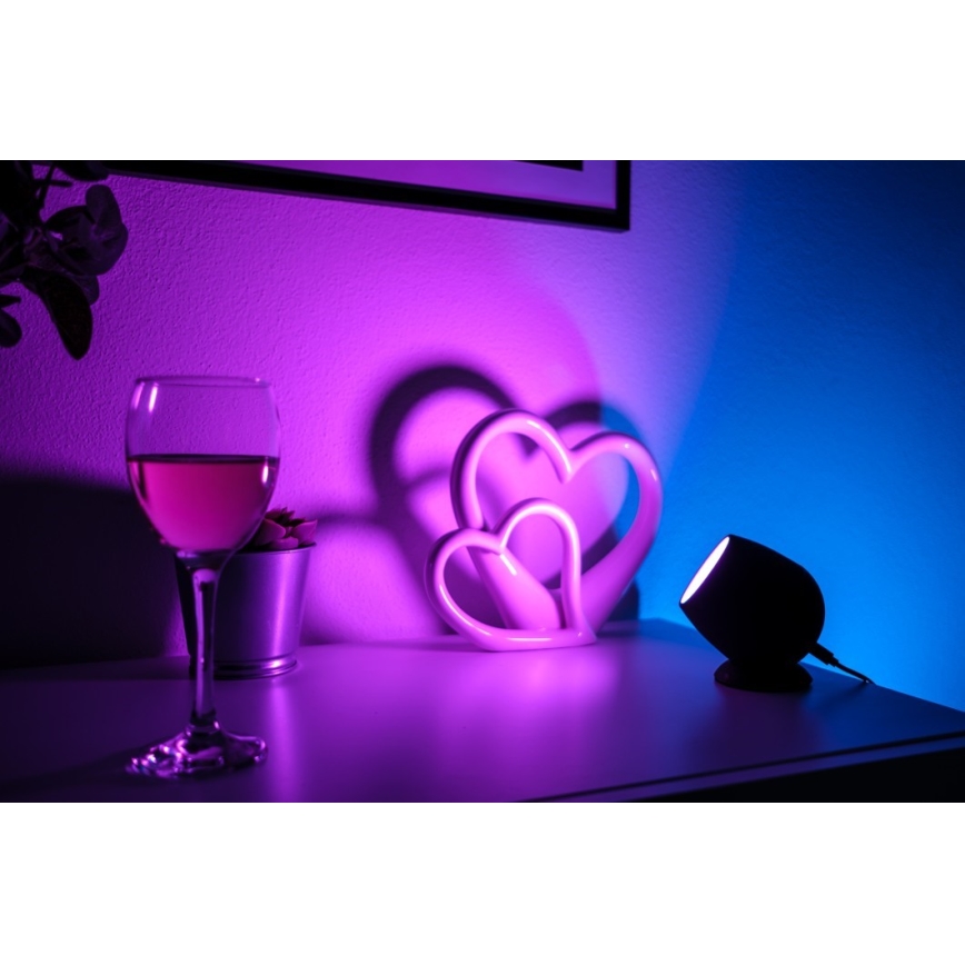 Immax NEO 07739L - LED RGB+CCT Dimbaar tafellamp ATMOSPHERE LED/3W/5V Wi-Fi Tuya