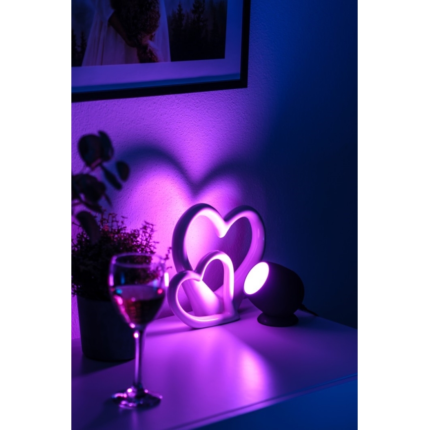Immax NEO 07739L - LED RGB+CCT Dimbaar tafellamp ATMOSPHERE LED/3W/5V Wi-Fi Tuya