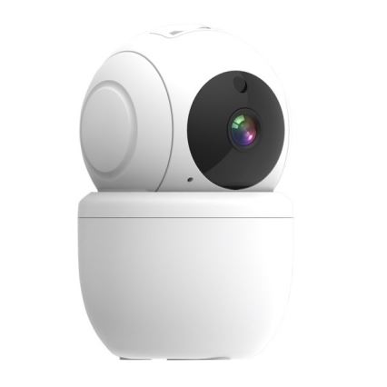 Immax NEO 07766L - Caméra intérieure connectée avec détecteur 4MP 5V Wi-Fi Tuya