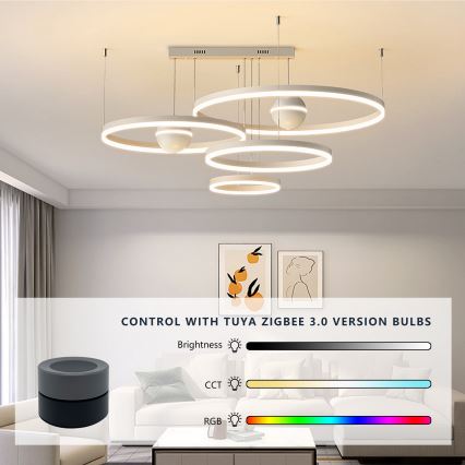 Immax NEO 07768L - Smart roterend dimmer 1xCR2032 Tuya