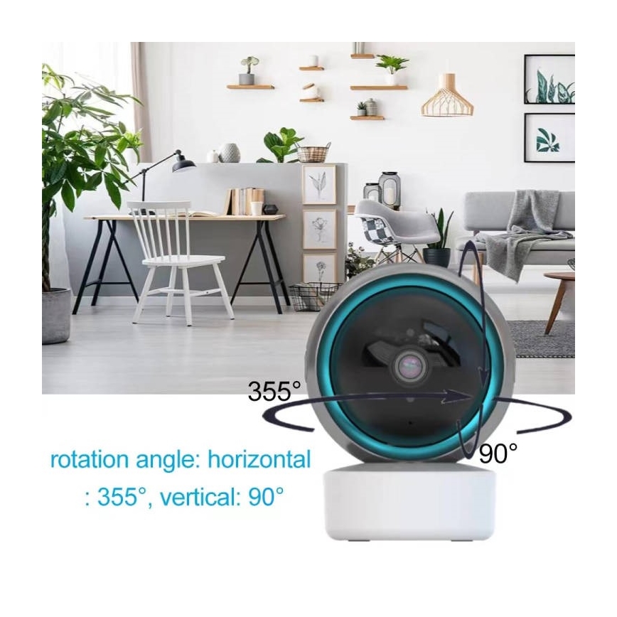 Immax NEO 07781L  - Smart binnen camera met sensor EYE NEO LITE 355° P/T 5MP Wi-Fi Tuya