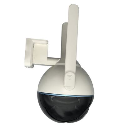 Immax NEO 07782L - Caméra extérieure connectée avec détecteur BALL 355° P/T 4MP IP65 Wi-Fi Tuya