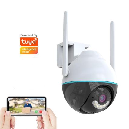 Immax NEO 07782L - Slimme buitencamera met sensor BALL 355° P/T 4MP IP65 Wi-Fi Tuya