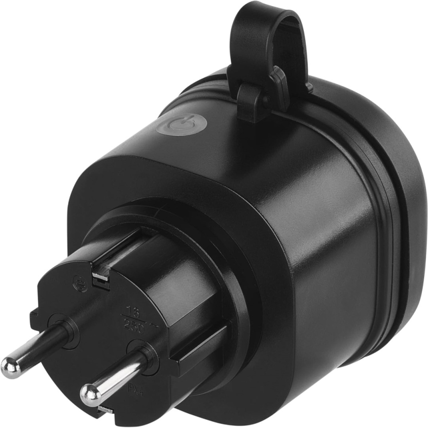 Immax NEO 07787L - Slimme buitenstekker NEO LITE 3680W/230V/16A IP44 Wi-Fi Tuya SCHUKO