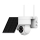 Immax NEO 07803L - Caméra solaire connectée pour l'extérieur avec détecteur SENTRY 6000 mAh Wi-Fi Tuya IP65