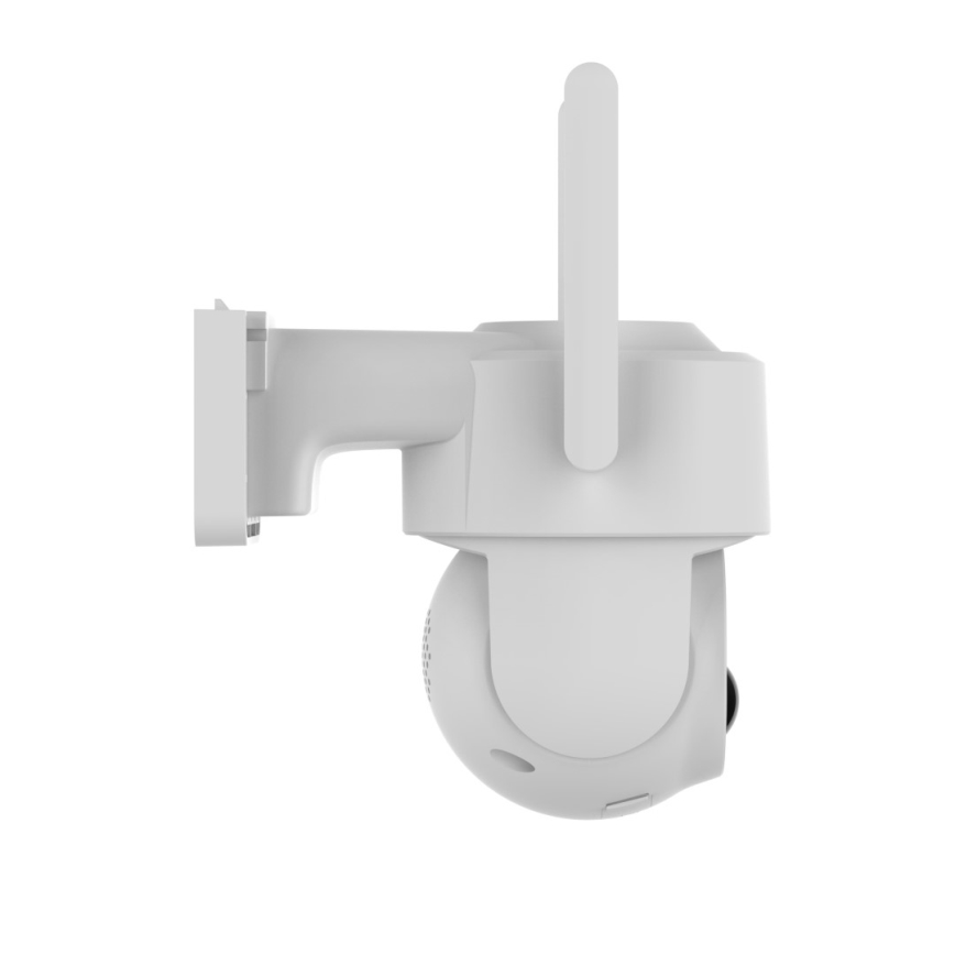 Immax NEO 07804L - Caméra solaire extérieure intelligente avec capteur 9000 mAh Wi-Fi Tuya IP65
