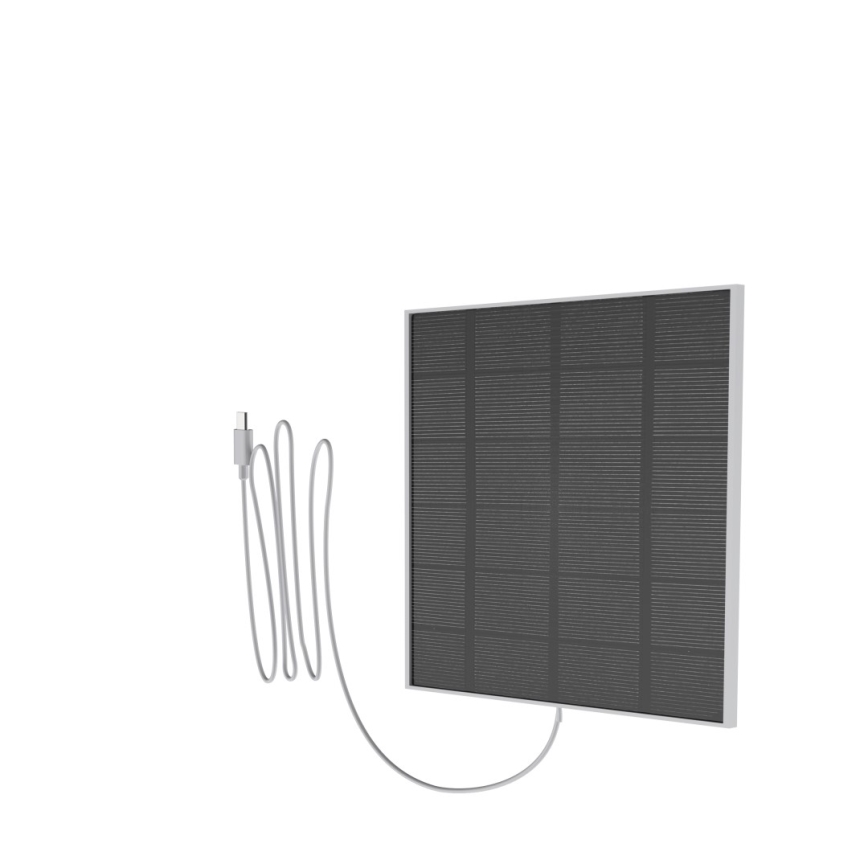 Immax NEO 07804L - Caméra solaire extérieure intelligente avec capteur 9000 mAh Wi-Fi Tuya IP65