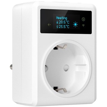 Immax NEO 07811L - Slimme stekker met thermometer F 3680W Wi-Fi