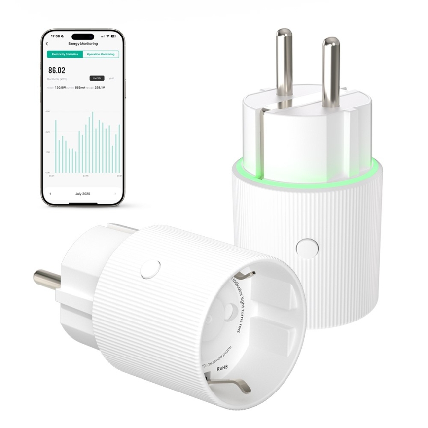 Immax NEO 07813L - Prise intelligente F 3500W Tuya Wi-Fi