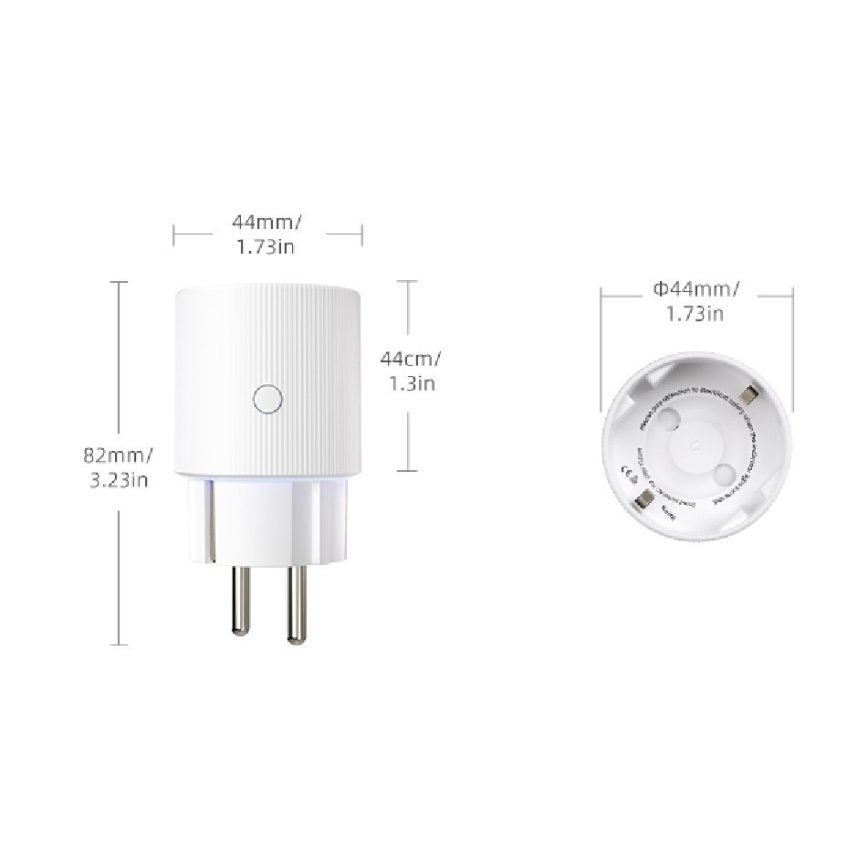 Immax NEO 07813L - Slimme Wi‑Fi-stekker F 3500 W