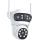 Immax NEO 07823L - Caméra extérieure intelligente avec capteur 2MP+2MP+2MP 5V Wi-Fi