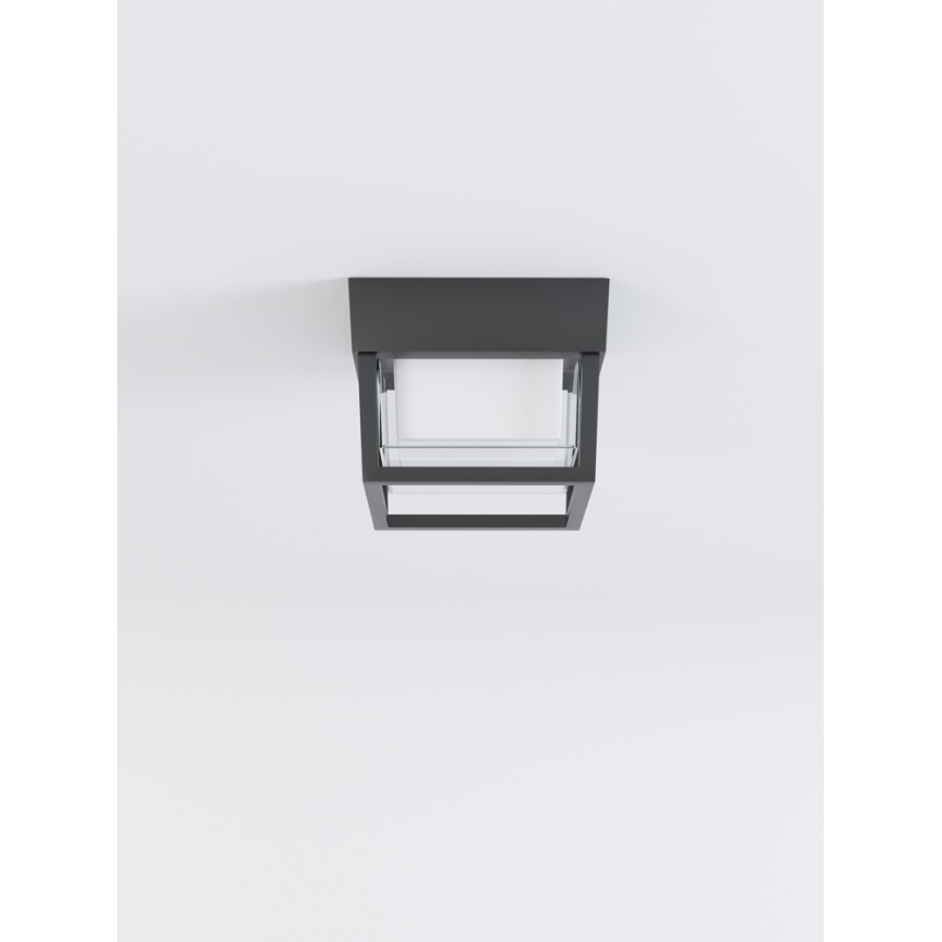 Immax NEO 07901L - LED RGB+CCTW Dimbare wandlamp voor buiten NEO LITE CUBE LED/15W/230V 2700-6500K IP67 Wi-Fi Tuya zwart