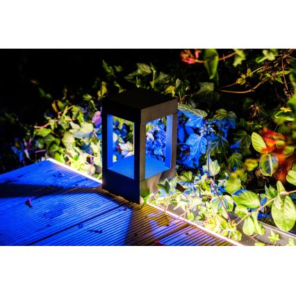 Immax NEO 07902L - Lampe à intensité variable extérieur LED RGB+CCT NEO LITE CUBE LED/10W/230V 2700-6500K IP67 Wi-Fi Tuya noir